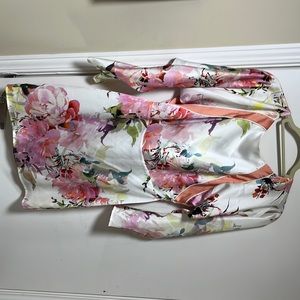 Silk Marciano Printed Mini dress